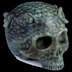964 g 10,30 X 9,00 cm AA Labradorite Skull magique XXL tête