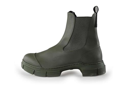 Ganni Chelsea boots in maat 40 Groen | 5% extra korting, Kleding | Dames, Schoenen, Groen, Zo goed als nieuw, Overige typen, Verzenden