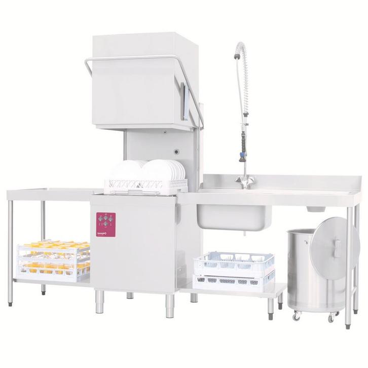 Doorschuifvaatwasser | Met Inlooptafel + Uitlooptafel +, Zakelijke goederen, Horeca | Keukenapparatuur, Nieuw in verpakking, Verzenden