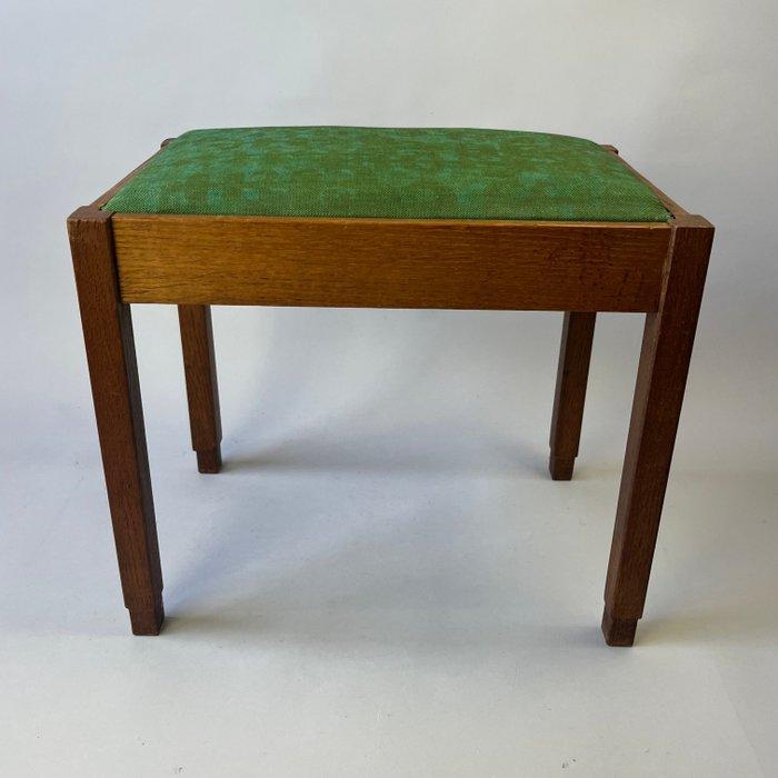 Voetenbank - Art Deco - Amsterdamse school - Voetenbankje,, Antiek en Kunst, Kunst | Designobjecten