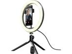 Veiling - Trust Maku - Vlogkit - Ringlamp - Tripod met Telef, Verzamelen, Elektronische Apparatuur