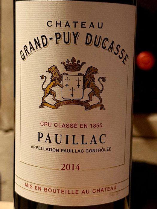 2014 Chateau Grand-Puy Ducasse - Pauillac 5ème Grand Cru, Collections, Vins