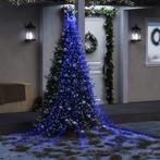 vidaXL Kerstboomverlichting 320 blauwe LEDs 375 cm, Nieuw, Verzenden
