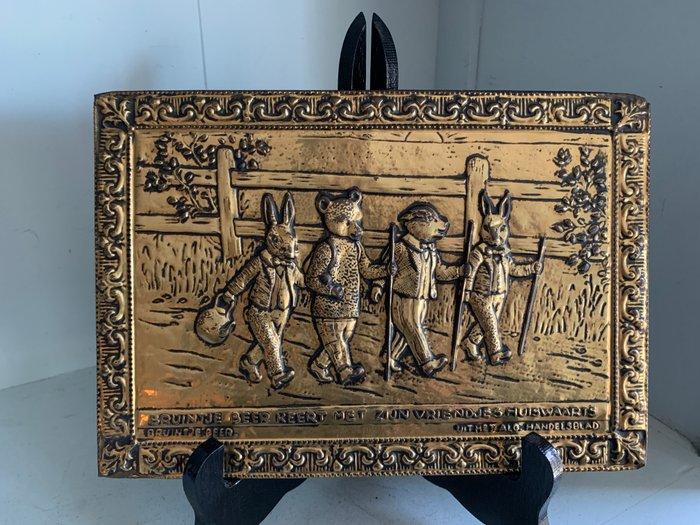 Luxe koperwerkfabriek Scholten - Bruintje Beer ( Rupert, Antiek en Kunst, Antiek | Overige Antiek