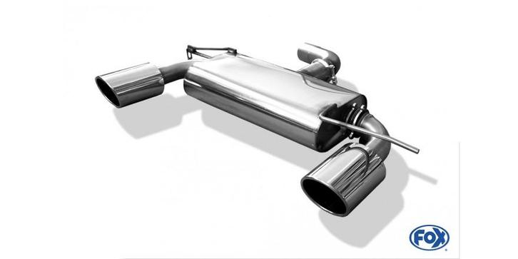 FOX Audi A3 - 8P (cabriolet) einddemper Ø70mm uitgang rechts, Autos : Pièces & Accessoires, Systèmes d'échappement, Envoi