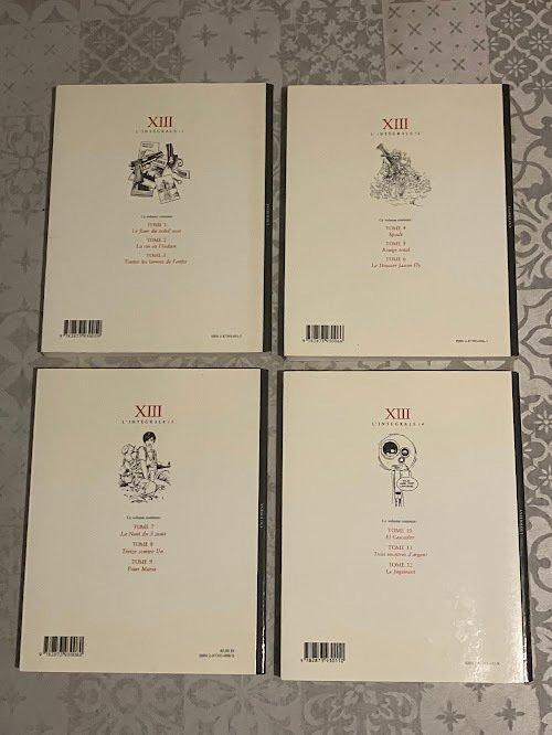 XIII - Intégrale Noir et Blanc T1 à T4 - Série complète - 4x, Boeken, Stripverhalen