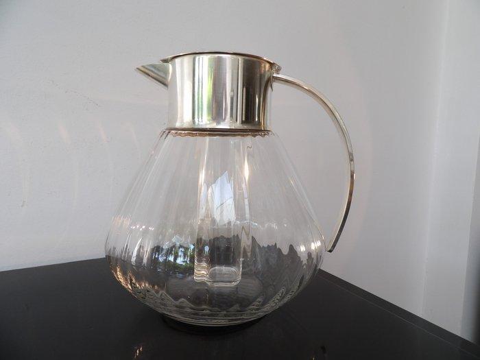 WMF - Aiguière - Verre/verzincé, Antiek en Kunst, Antiek | Meubels | Tafels