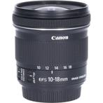 Tweedehands Canon EF-S 10-18mm f/4.5-5.6 IS STM CM9134, Overige typen, Gebruikt, Ophalen of Verzenden, Zoom