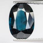 Zonder Minimumprijs Saffier  - 3.89 ct - Bellerophon Gemlab, Handtassen en Accessoires, Edelstenen, Nieuw