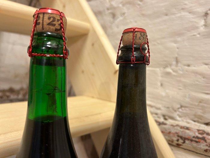 3 Fonteinen - MBCC 2024 & Oude Kriek - 75cl - 2 flessen, Verzamelen, Wijnen
