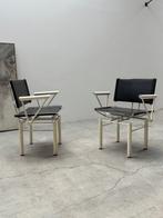 Kusch & Co. - Hans Ullrich Bitsch - Stoel (2) - Leder, Staal