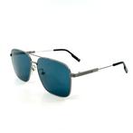 Ermenegildo Zegna - *NEW* - Silver Metal - Blue Lenses -, Nieuw