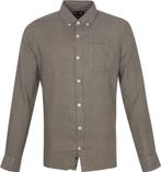 Ecoalf Malibi Hemd Khaki maat M Heren, Kleding | Heren, Verzenden, Nieuw, Ecoalf, Halswijdte 39/40 (M)