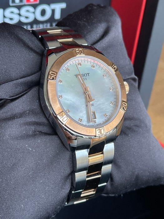 Tissot - PR100 Sport Chic - Diamonds - T1019102211600 -, Handtassen en Accessoires, Horloges | Heren
