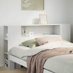 vidaXL Hoofdbord met opbergruimte 140 cm massief grenenhout, Huis en Inrichting, Slaapkamer | Bedden, Verzenden, Nieuw