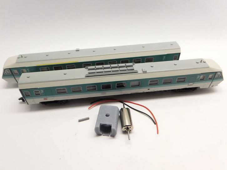 micromotor NM072 ombouwset Minitrix BR 610, Pendolino, Hobby en Vrije tijd, Modeltreinen | N-Spoor, Gelijkstroom, Overige typen