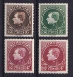Belgique 1929 - Albert Ier type Montenez - 10F, 20F, 50F et, Postzegels en Munten, Gestempeld