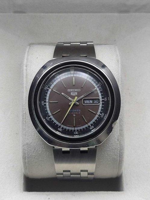 Seiko - Chocolate Dial - Sans Prix de Réserve - Ufo Case, Handtassen en Accessoires, Horloges | Antiek