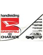 1987 DAIHATSU CHARADE INSTRUCTIEBOEKJE NEDERLANDS