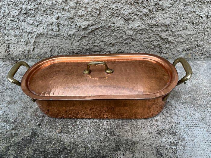Ovenschaal - Koper, Antiek en Kunst, Antiek | Keukengerei