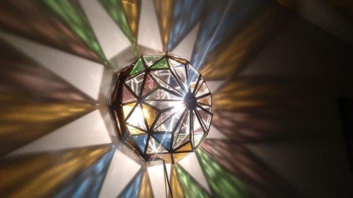 Lamp - Metaal, Glas, Antiek en Kunst, Curiosa en Brocante