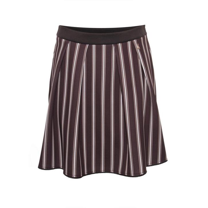 Patrizia Pepe • gestreepte mini rok • 38 (IT44), Kleding | Dames, Truien en Vesten, Zwart, Nieuw, Verzenden
