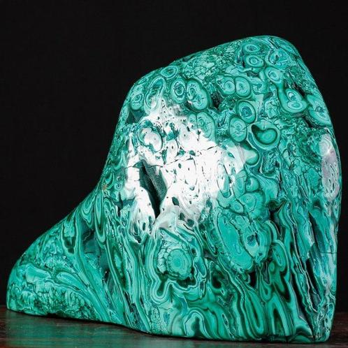 Superbe spécimen de malachite - Malachite de qualité AAA -, Verzamelen, Mineralen en Fossielen