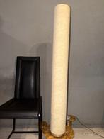 Staande lamp - Metaal, Textiel - kolom vloerlamp 120cm