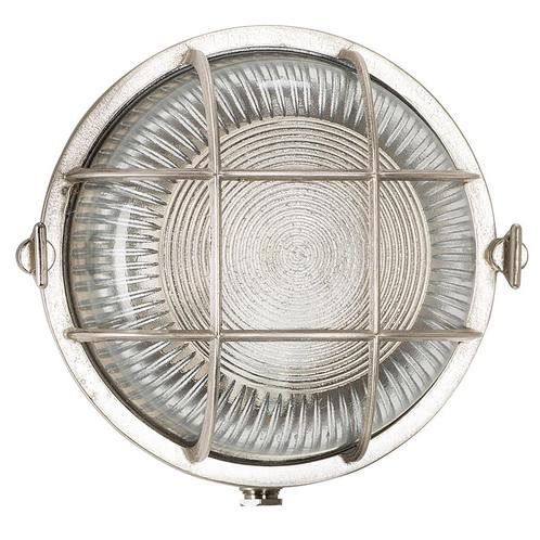 Scheepslampen & Maritiem Scheepslamp Ocean 3 Nikkel, Tuin en Terras, Buitenverlichting, Verzenden