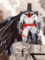 David Messina - 1 Original drawing - Batman - Thomas Wayne, Livres, BD