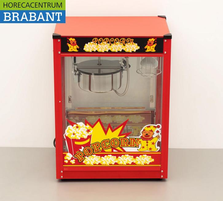 HCB Machine à pop-corn Machine à pop-corn rouge 230V, Zakelijke goederen, Horeca | Keukenapparatuur, Verzenden