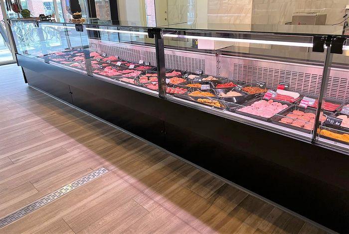 Mina Koeltoonbank , Viskoeltoonbank, Vleeskoeltoonbank met, Elektronische apparatuur, Koelkasten en IJskasten