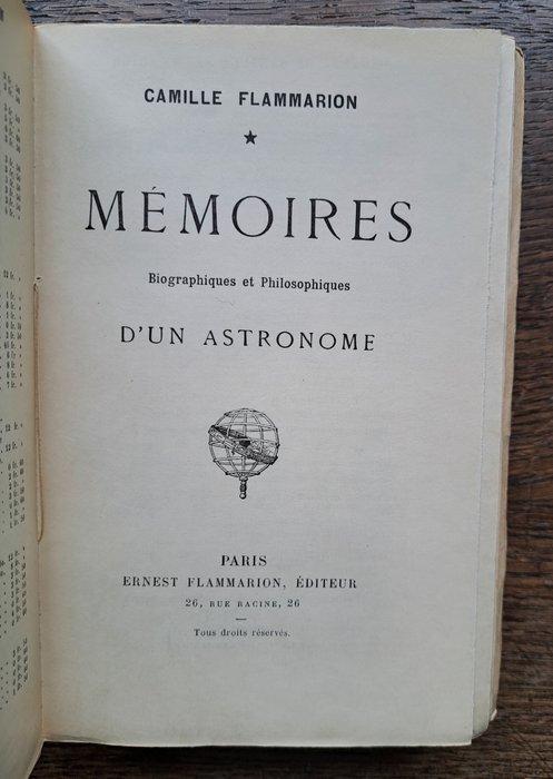 Camille Flammarion [ joint une lettre autographe de, Antiek en Kunst, Antiek | Boeken en Manuscripten