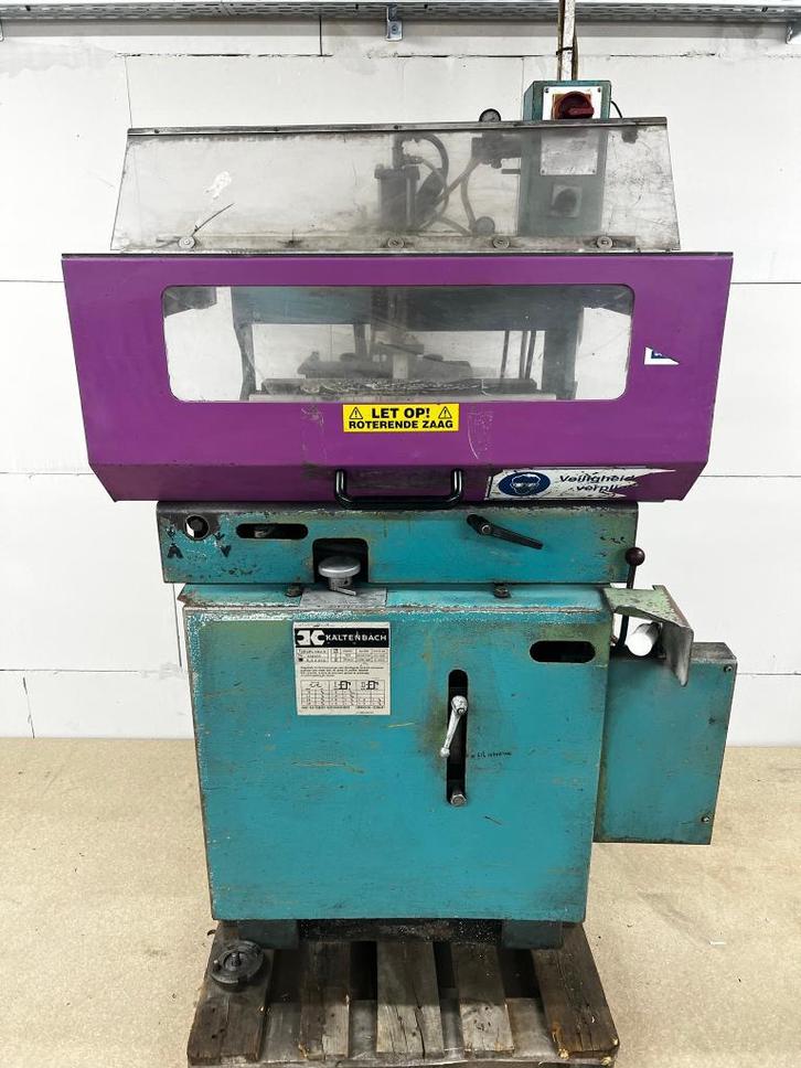 KALTENBACH aluminium afkortzaagmachine afkortzaag cirkelzaag, Doe-het-zelf en Bouw, Gereedschap | Zaagmachines, Gebruikt