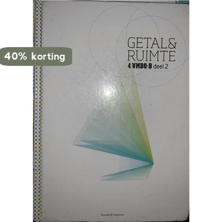 Getal & Ruimte 10e ed vmbo-b 4 leerboek deel 2 9789011111318, Boeken, Schoolboeken, Zo goed als nieuw, Verzenden