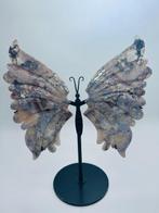 Bloemagaat - Vlindervleugels - Decoratieobject - Uniek -, Collections