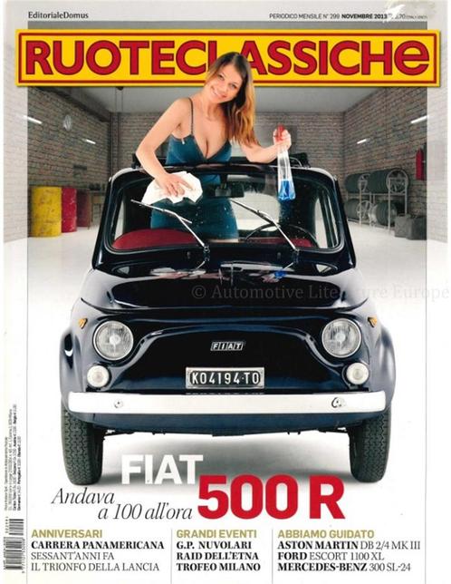 2013 RUOTECLASSICHE MAGAZINE 299 ITALIAANS, Boeken, Auto's | Folders en Tijdschriften