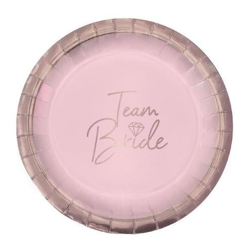 Roze Vrijgezellenfeest Borden 23cm 8st, Hobby en Vrije tijd, Feestartikelen, Nieuw, Verzenden