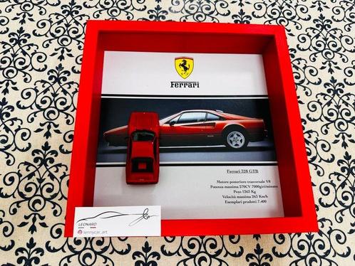 Artwork - Ferrari - Ferrari 328 gtb 1/43 - leonard car, Hobby en Vrije tijd, Modelauto's | 1:5 tot 1:12