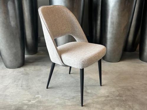 Veiling - Eetkamerstoel Chef (set van 8) Linnenstof - Lichtg, Huis en Inrichting, Stoelen, Nieuw