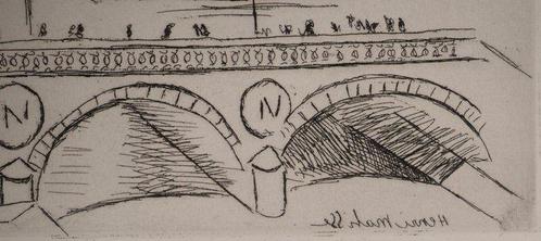Henri Matisse (1869-1954) - Paris: Le Pont Saint-Michel, Antiek en Kunst, Antiek | Overige Antiek