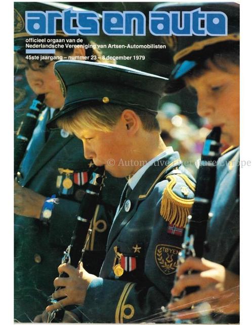 1979 ARTS EN AUTO MAGAZINE 23 NEDERLANDS, Boeken, Auto's | Folders en Tijdschriften