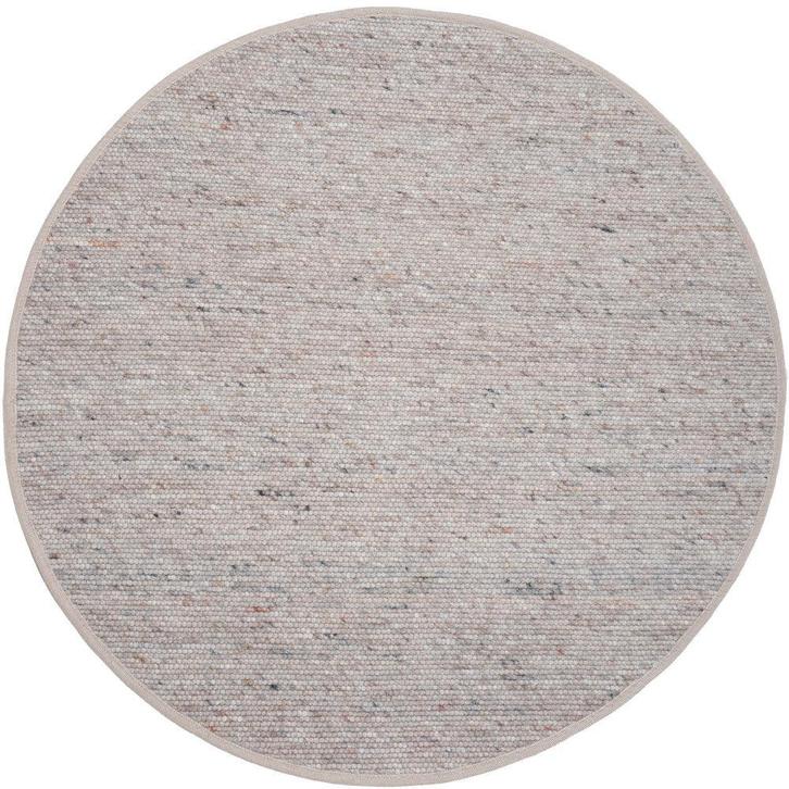 Vloerkleed Scott Taupe Rond, Huis en Inrichting, Stoffering | Tapijten en Vloerkleden