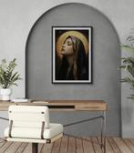 CARCANVAS_IT - Black and golden Mary praying