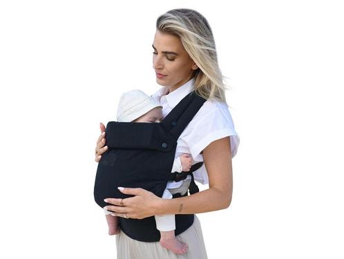 Deryan Amora Draagzak - Baby Draagzak - Ergonomisch - Zwart, Huis en Inrichting, Woonaccessoires | Overige, Zo goed als nieuw