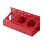 Magnetische houder rood voor 3 spuitbussen, Ophalen of Verzenden, Nieuw