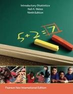 Introductory Statistics: Pearson New International Edition, Boeken, Verzenden, Gelezen, Weiss Neil