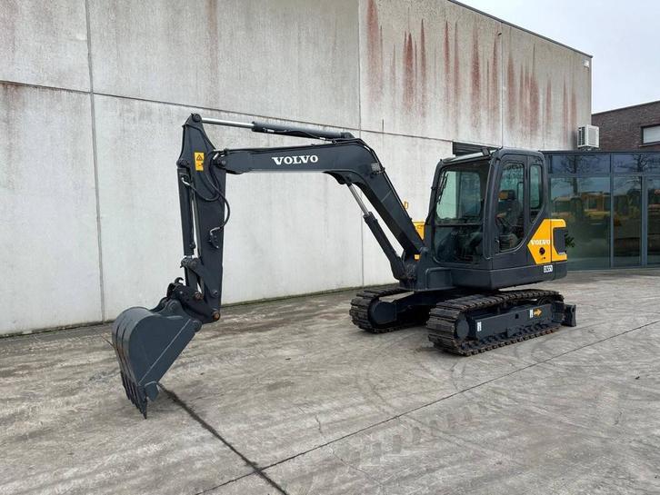 Veiling: Rupsgraafmachine Volvo EC55D Diesel 36.5kW 2016, Zakelijke goederen, Machines en Bouw | Kranen en Graafmachines, Ophalen
