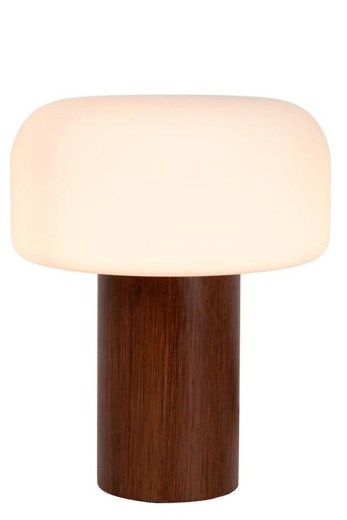 Lucide KENAN - Tafellamp - Ø 22 cm - 1xE14 - Hout, Huis en Inrichting, Lampen | Tafellampen, Nieuw, Hout, Verzenden