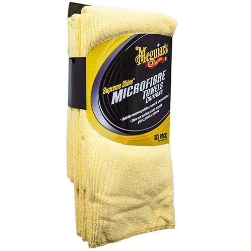 Meguiar's Supreme Shine Microfiber Towel (6pack), Autos : Divers, Tuning & Styling, Enlèvement